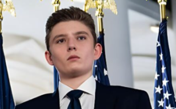 After Years of Hiding, 18-Year-Old Barron Trump
