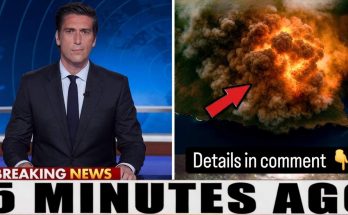 breaking news anchor reports massive explosion visible from space with urgent details